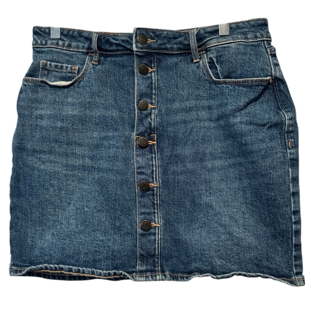 Old Navy Blue Mini Pencil Skirt